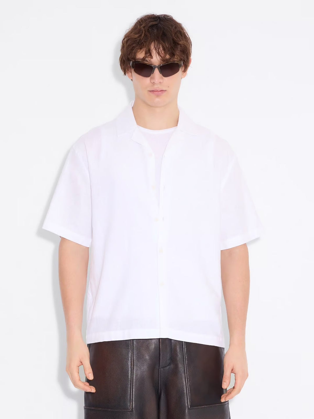 Pier Solid Shirt  White