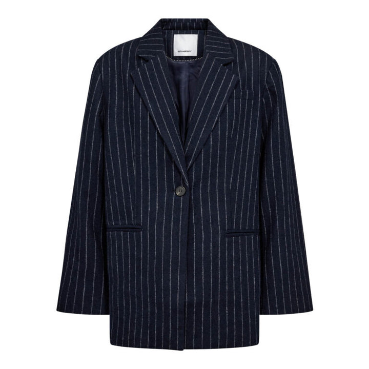 NaidaCC Pin Power Blazer  Navy