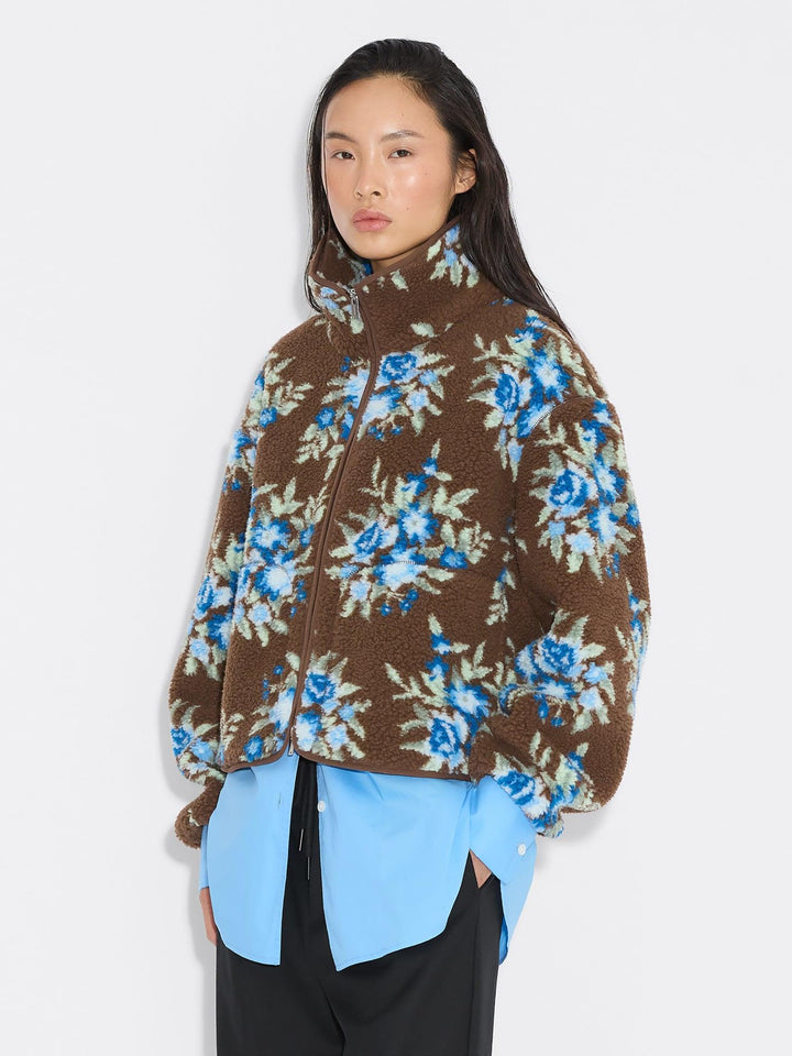 Rype Fleece Jacket  Brown Mix