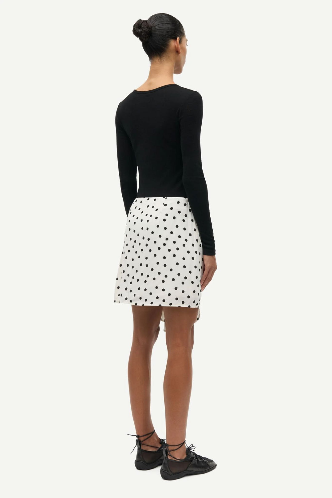 Saiben Skirt  Drifting Dots Egret