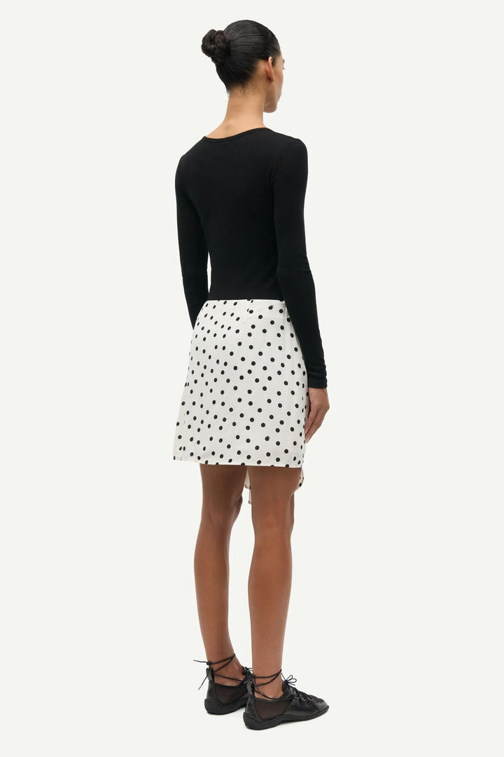 Saiben Skirt  Drifting Dots Egret