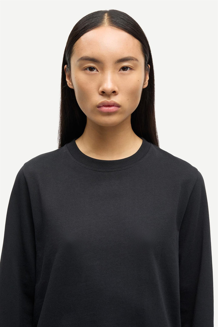 Sacamino Ls T-Shirt 6024  Black