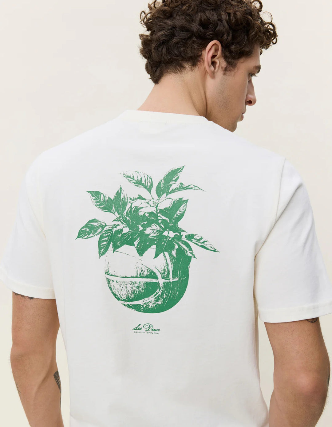 Plant T-Shirt  Light Ivory