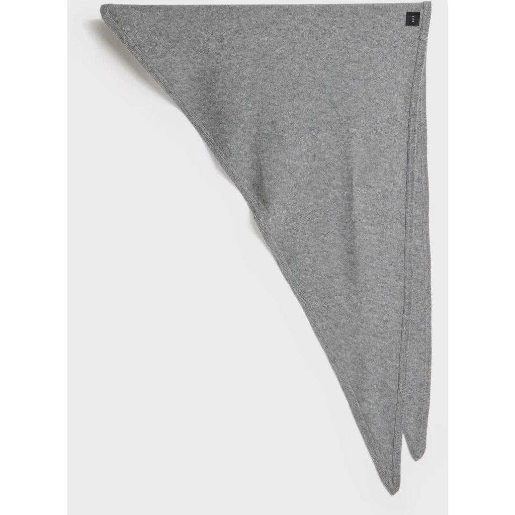Mira Wool Cash Scarf  M. Grey Mel
