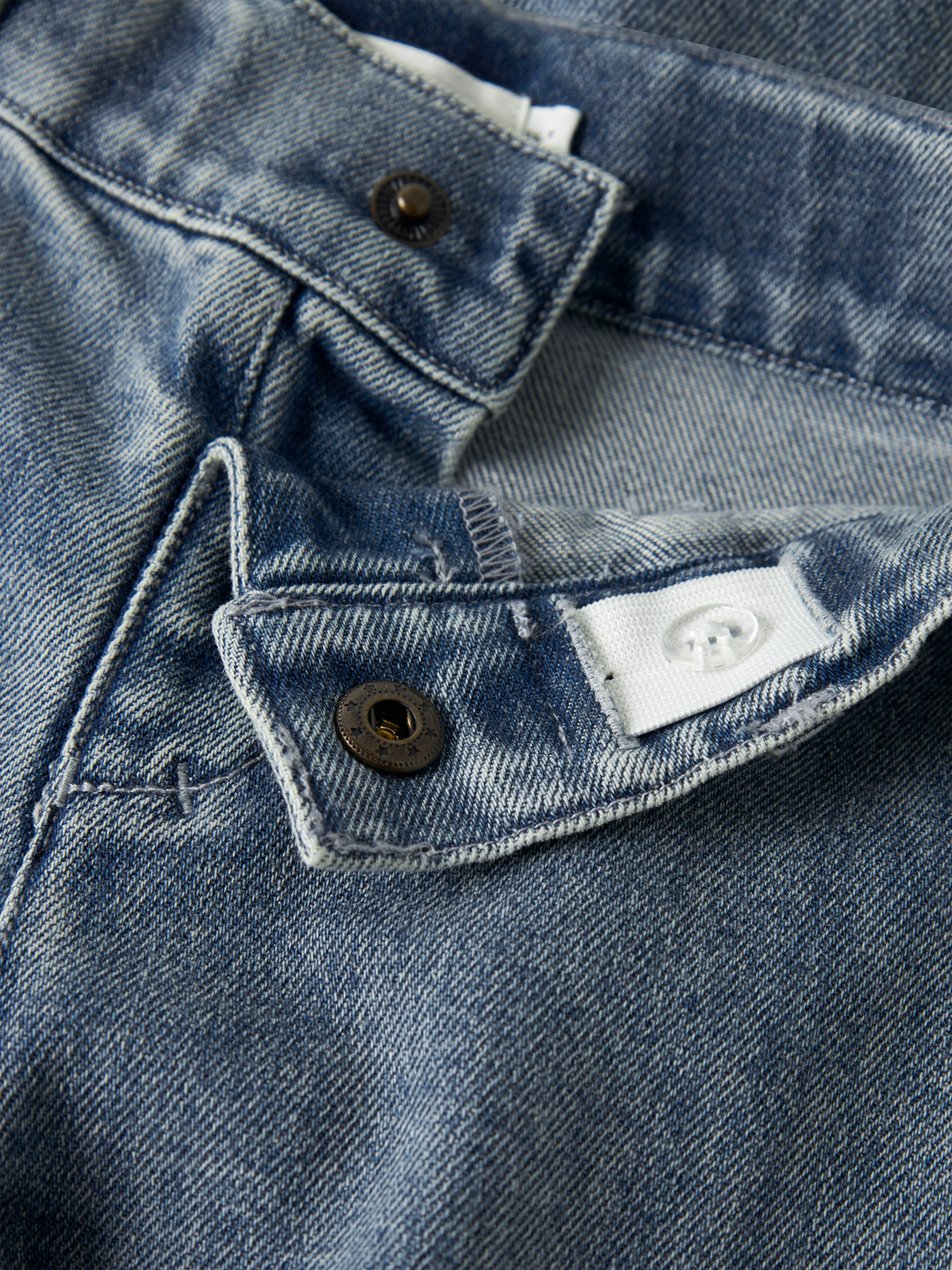 Damla Wide Ancel Jeans  Mellomblå