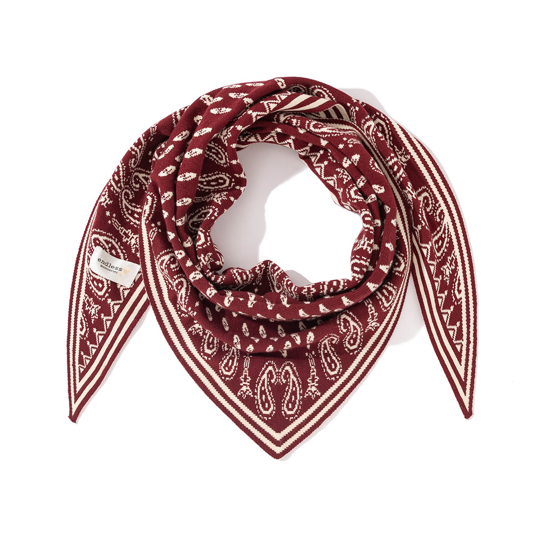Nepal Rag liten  Burgunder