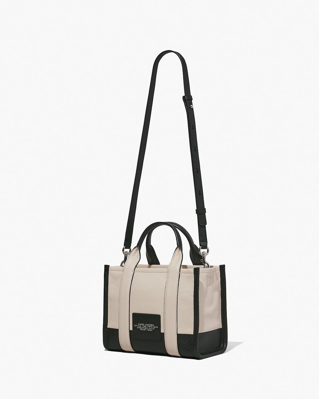 The Small Tote  Ivory Multi