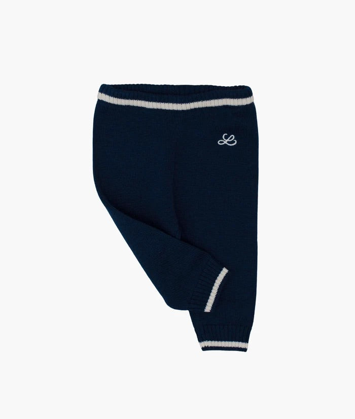 Teddy Merino Pants  Navy