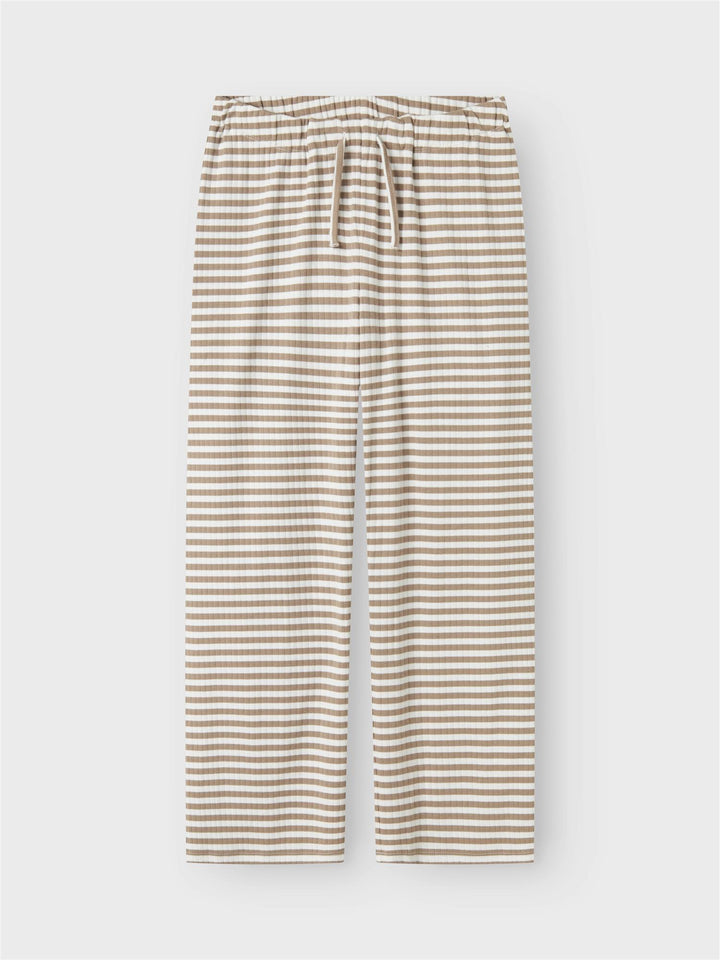 NKFSURAJA STRAIGHT PANT  Mocha Meringue/ W. Bright