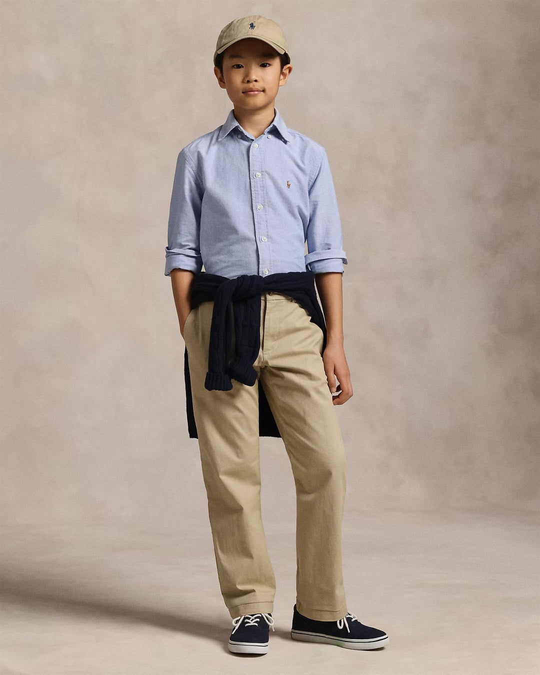 LS BD-TOPS-SHIRT  Blue