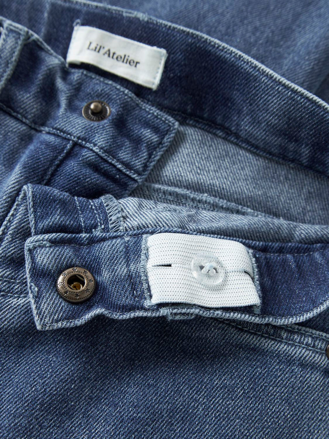 Nmfobello Wide Jeans 1144-Se Lil  Mørkeblå