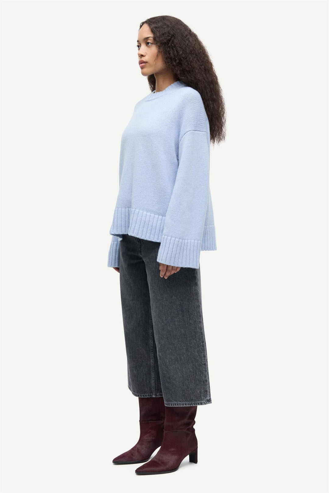 Sakeiku Sweater  Cashmere Blue