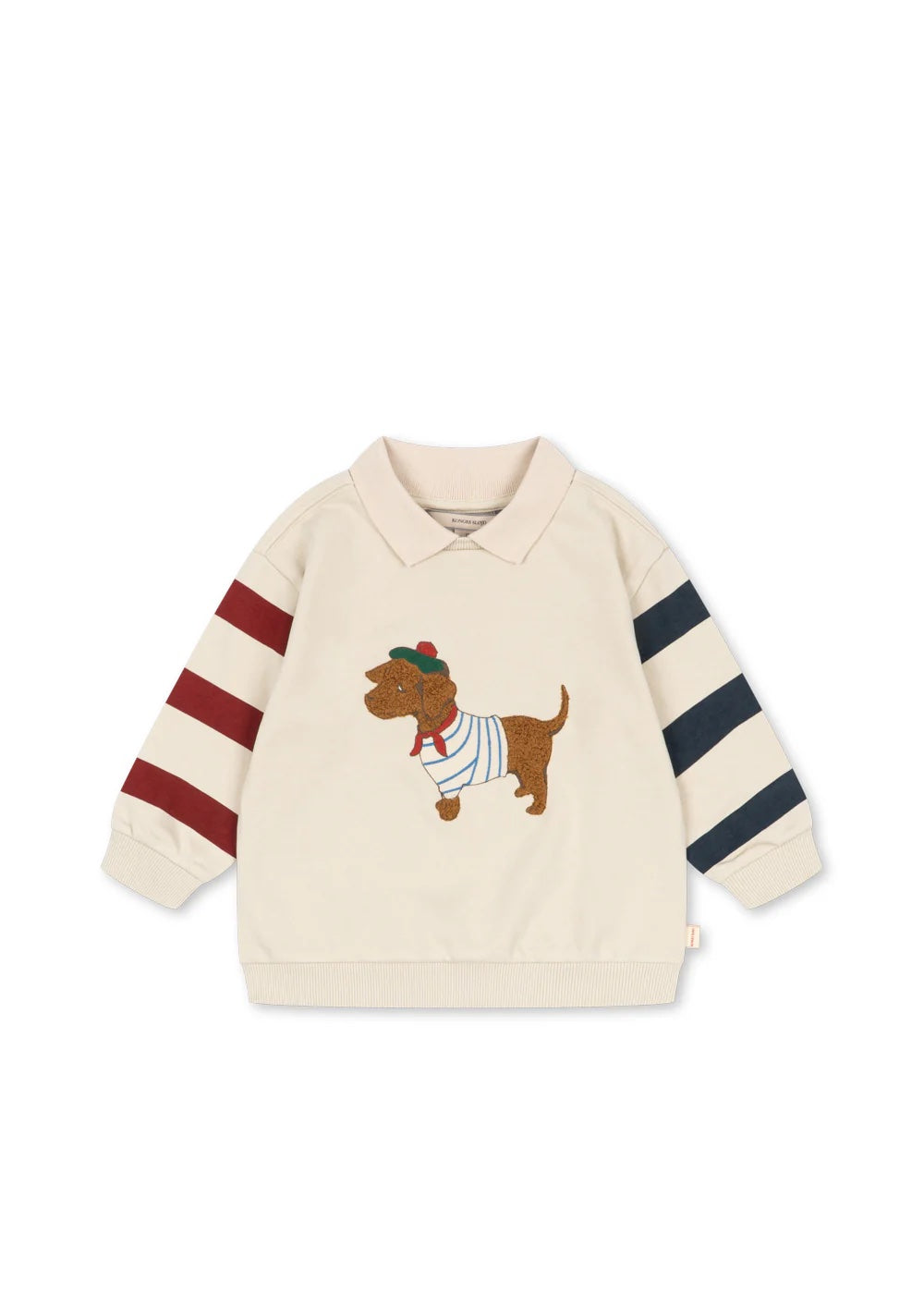 SPOTTY SWEAT SHIRT GOTS  Brown Rice