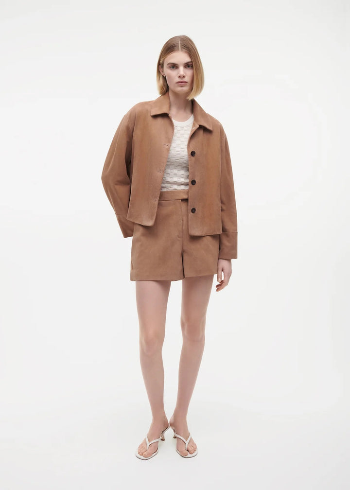 Elaine Goat Suede  Mousse