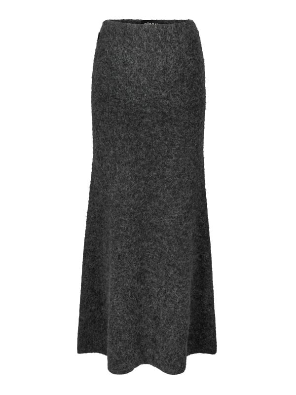 Marika alpaca skirt  Charcoal