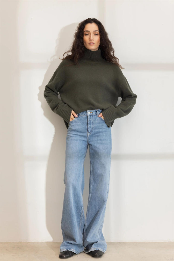 Abigail Knit  Olive