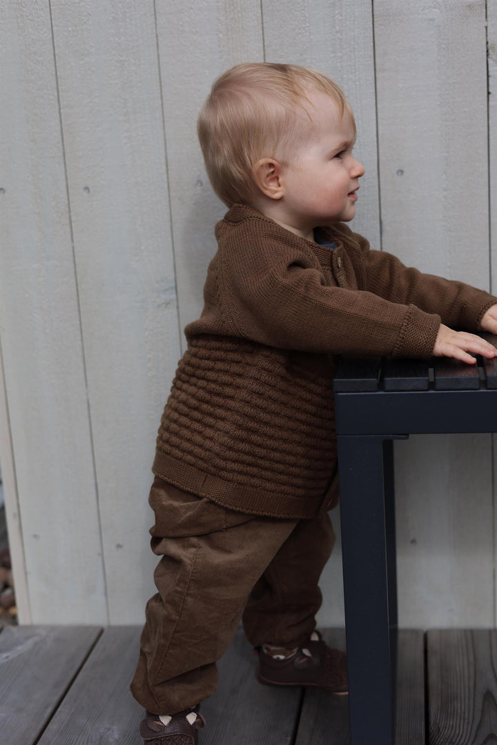 Nbmsomba Loose Cord Pant-So Lil  Mellombrun