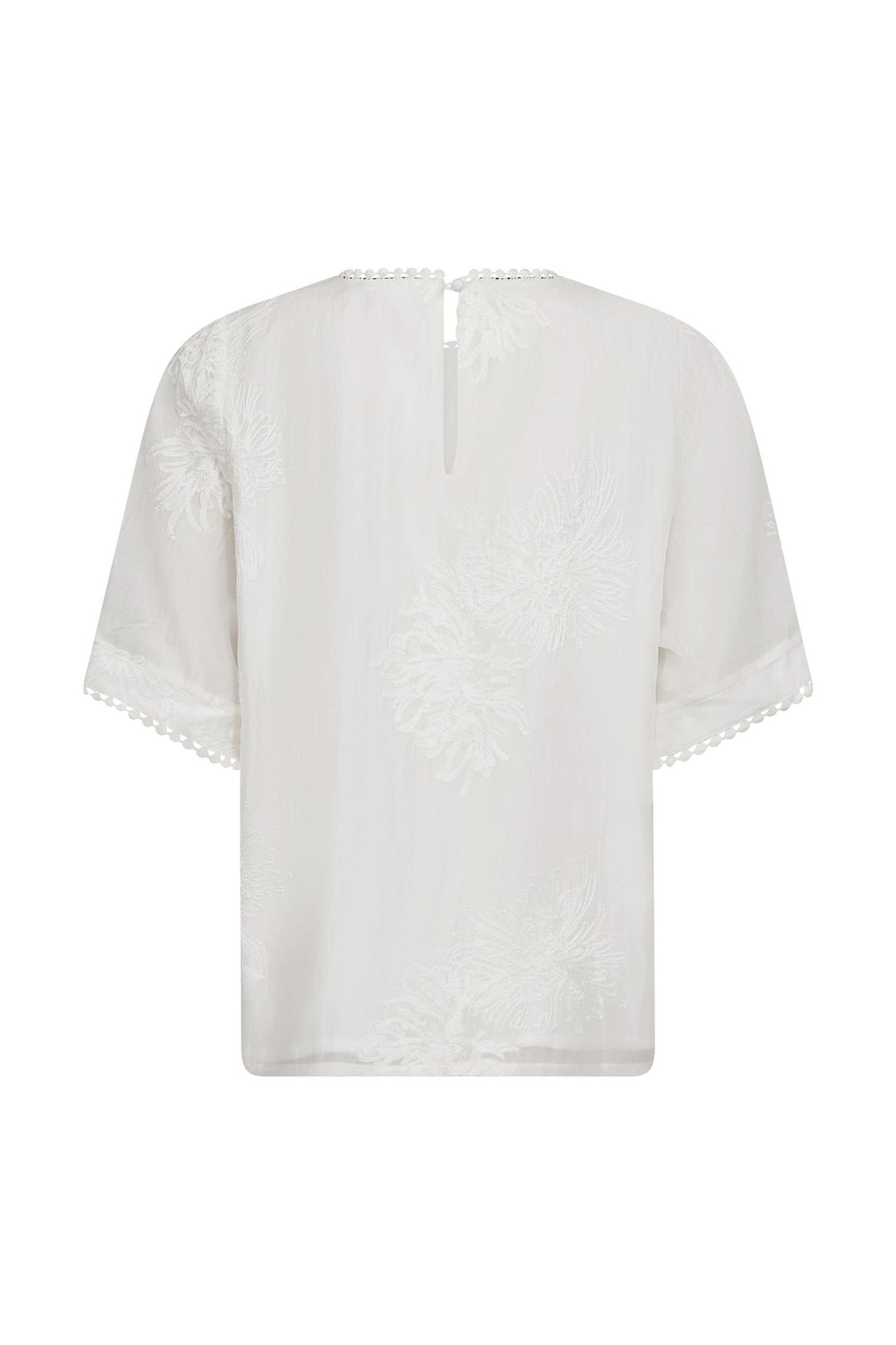 NeaCC SS O-Blouse  White