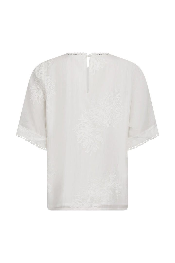 NeaCC SS O-Blouse  White
