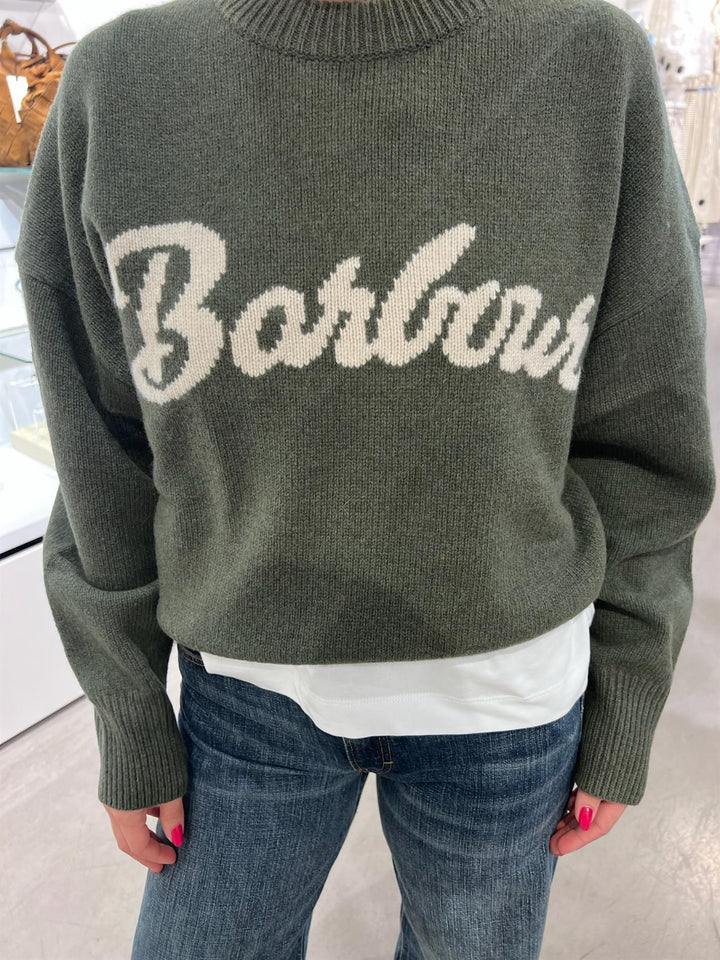 Barbour Ivybridge Knit  Olive