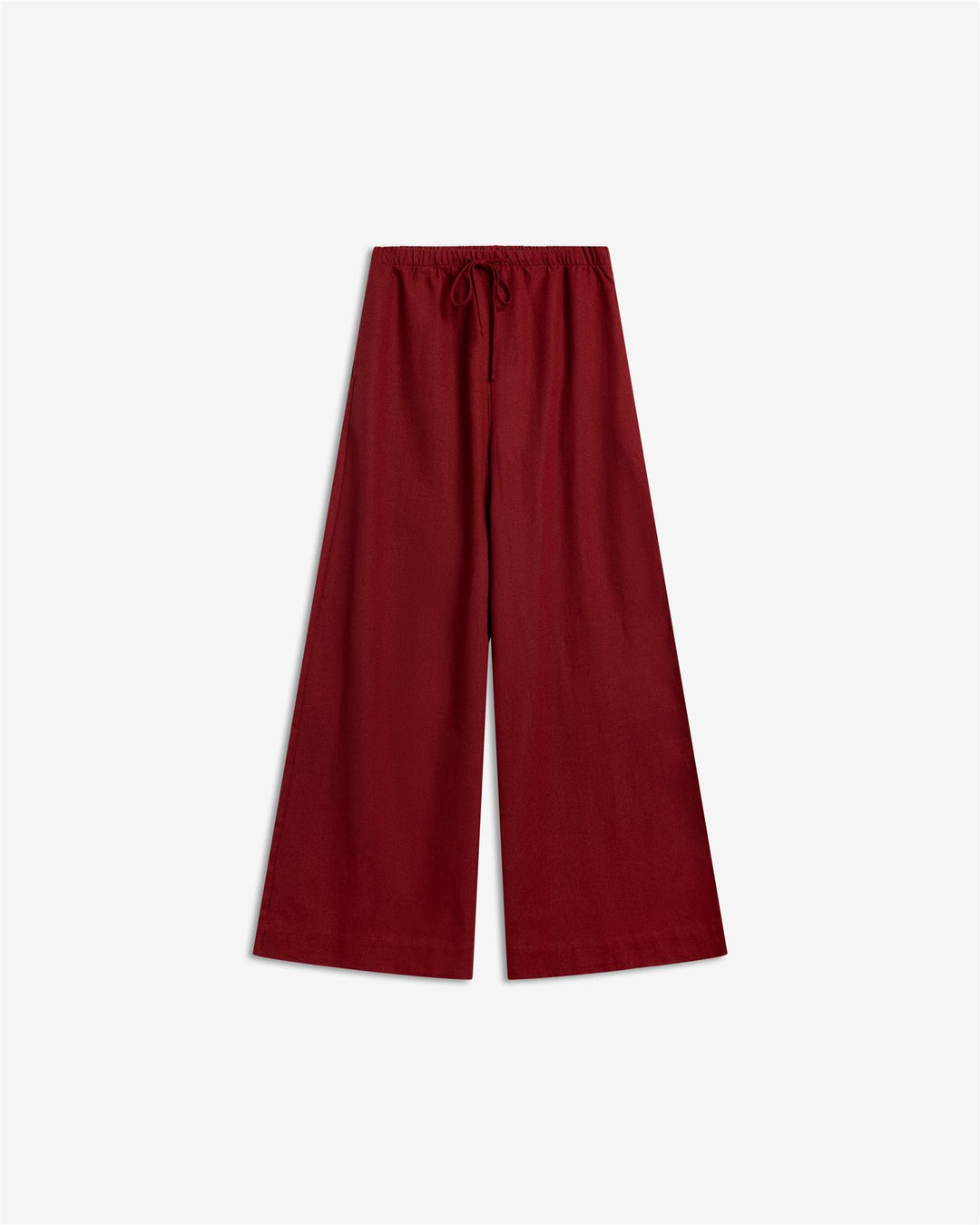 Tide Linen Pants  Rust Red