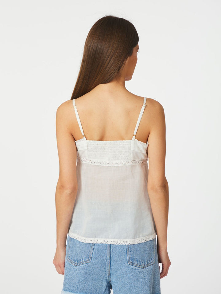 Nimissa S Voile Top  White