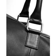 BLAKE LEATHER WEEKEND BAG  Black