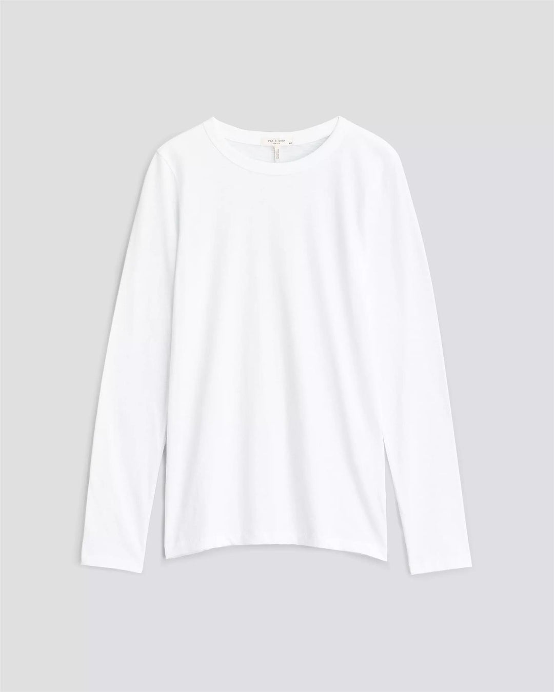 THE SLUB LONGSLEEVE  Bright White