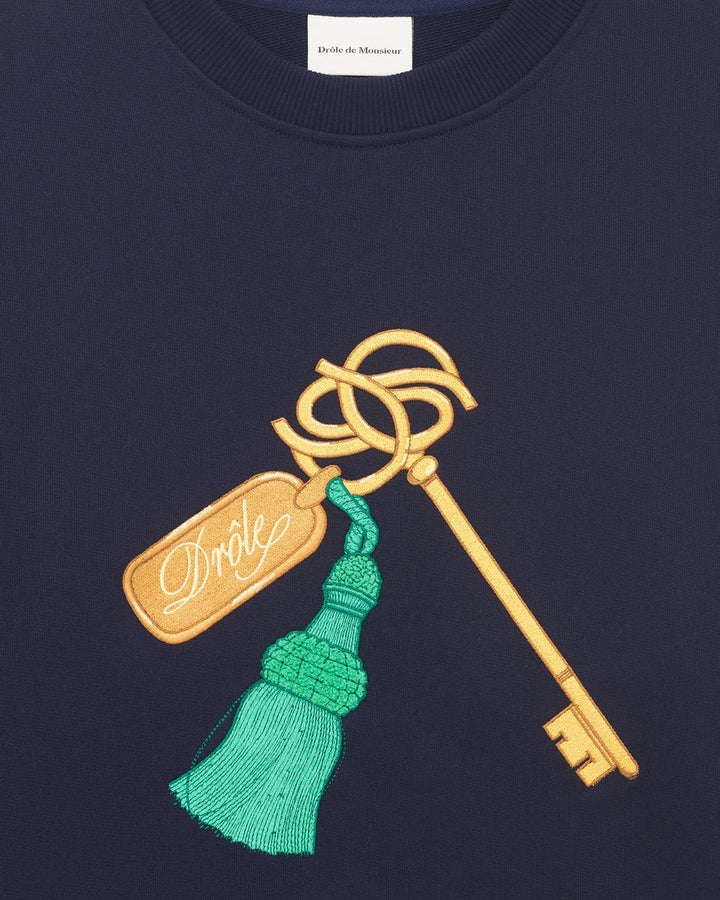 Le Sweatshirt Clef  Navy