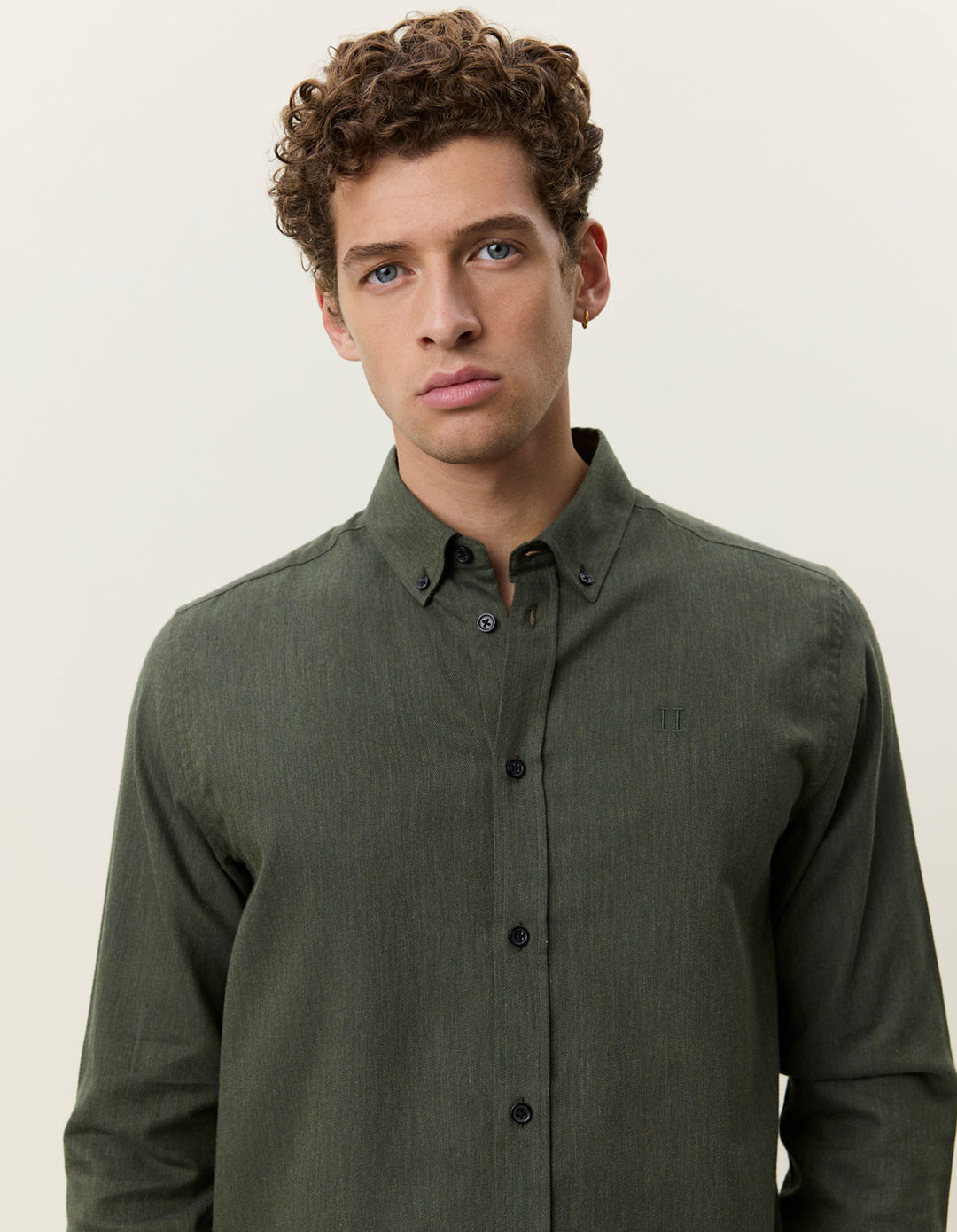 Soft Flannel Shirt Duffel Bag Green