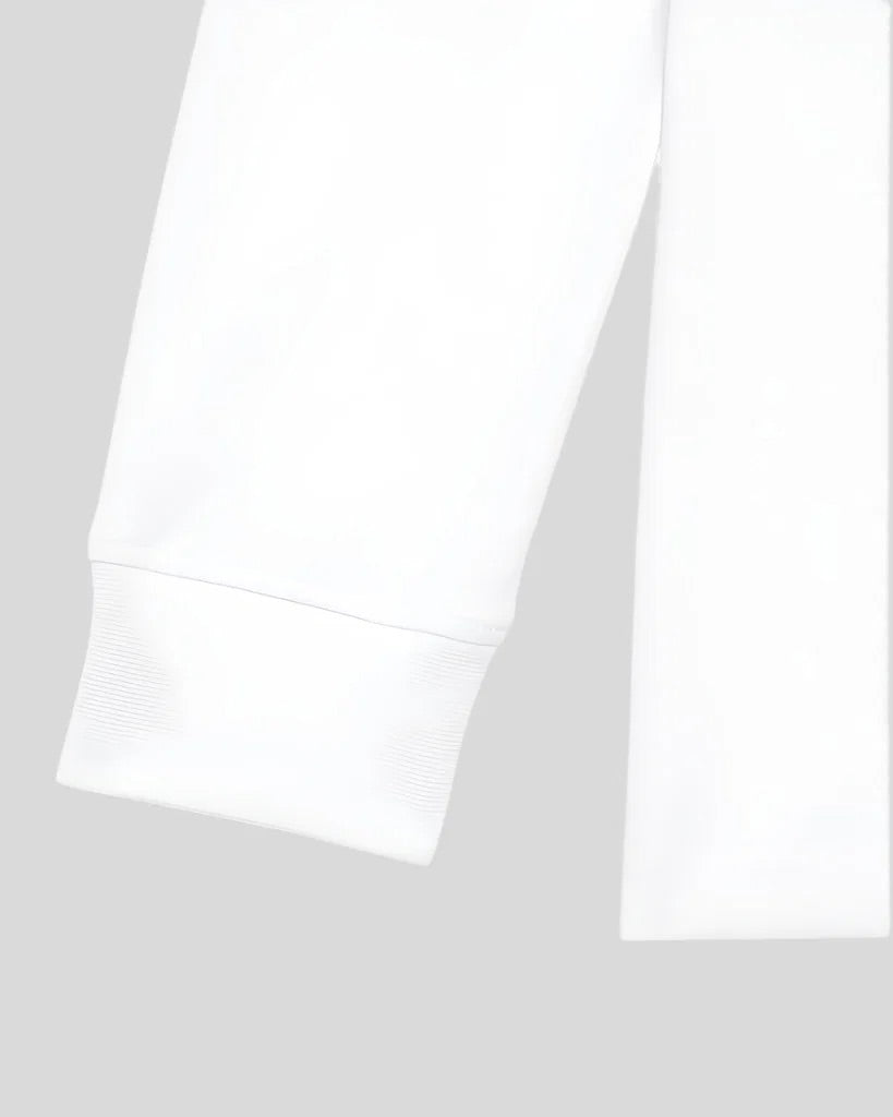 Plain LS T-shirt  White