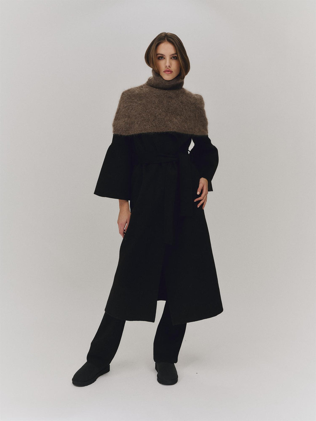Sylvia chunky neck  Brown