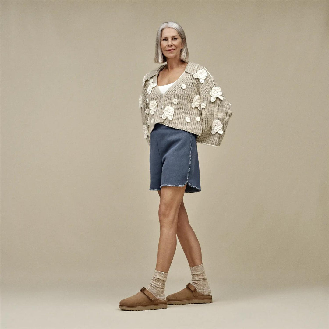 W Goldenstar Clog  Chestnut