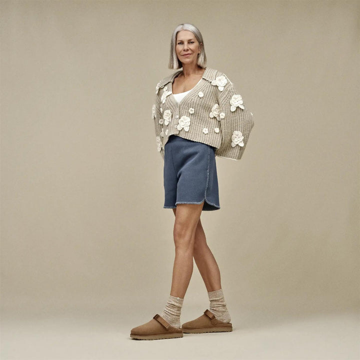 W Goldenstar Clog  Chestnut