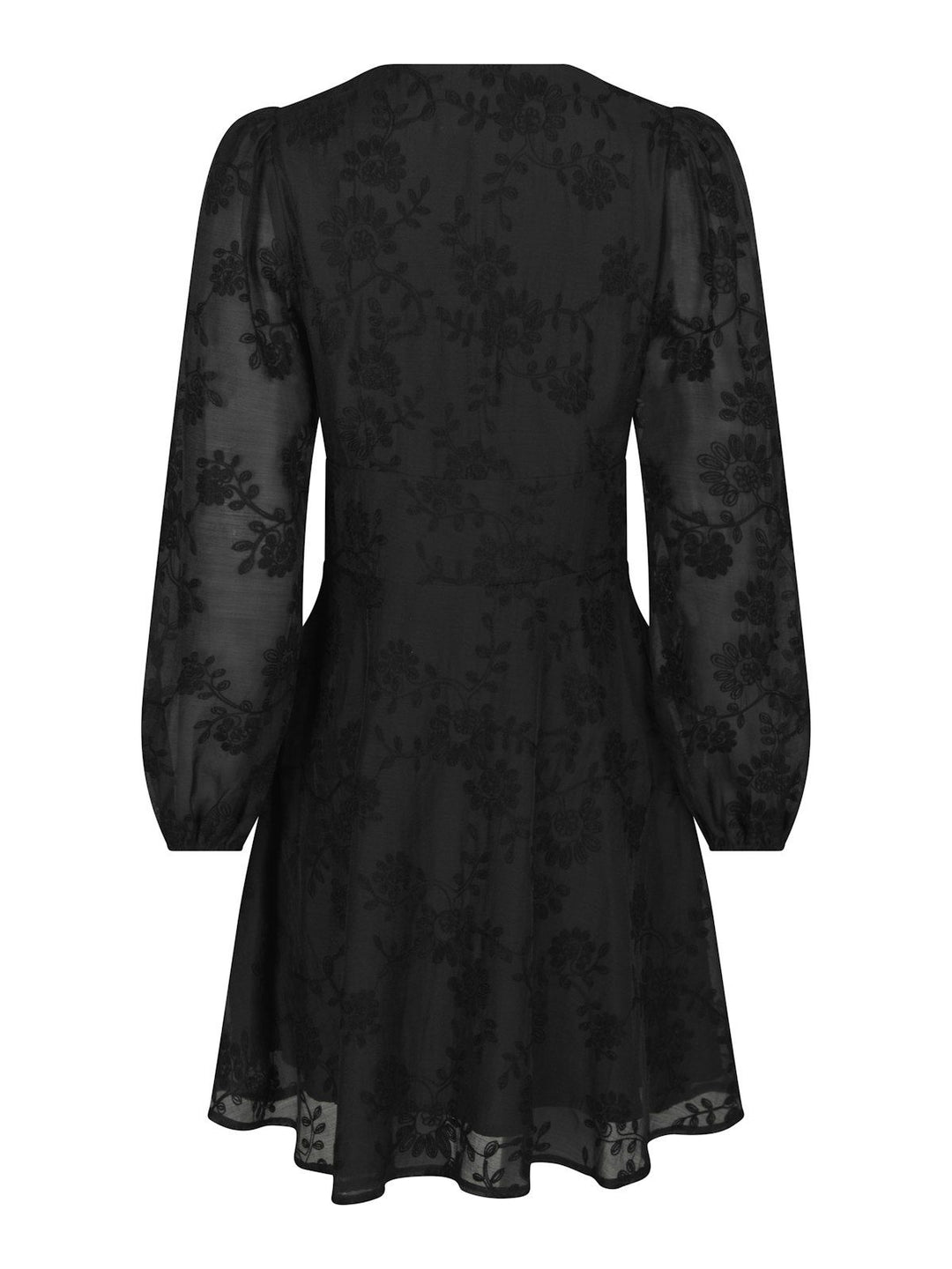 Milly Embroidery Dress Black