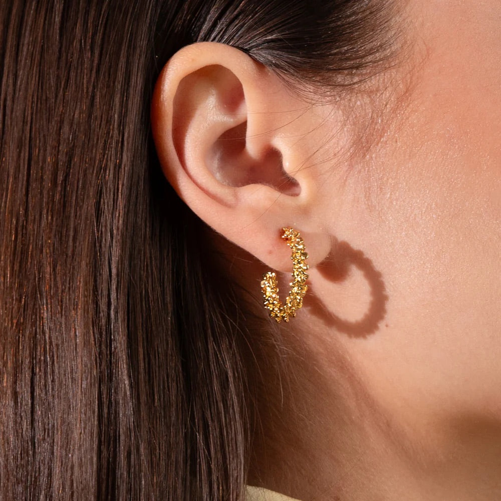 GEMMA LOOPS GOLD  Gold