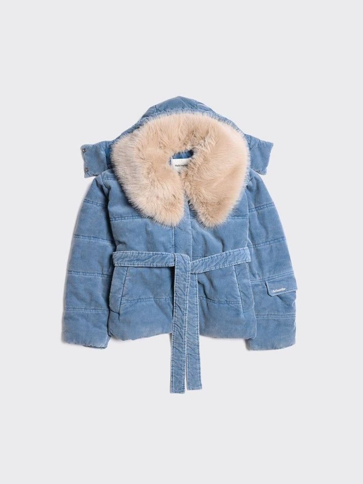 Steilia Corduroy Jacket  Lt. Blue Mix