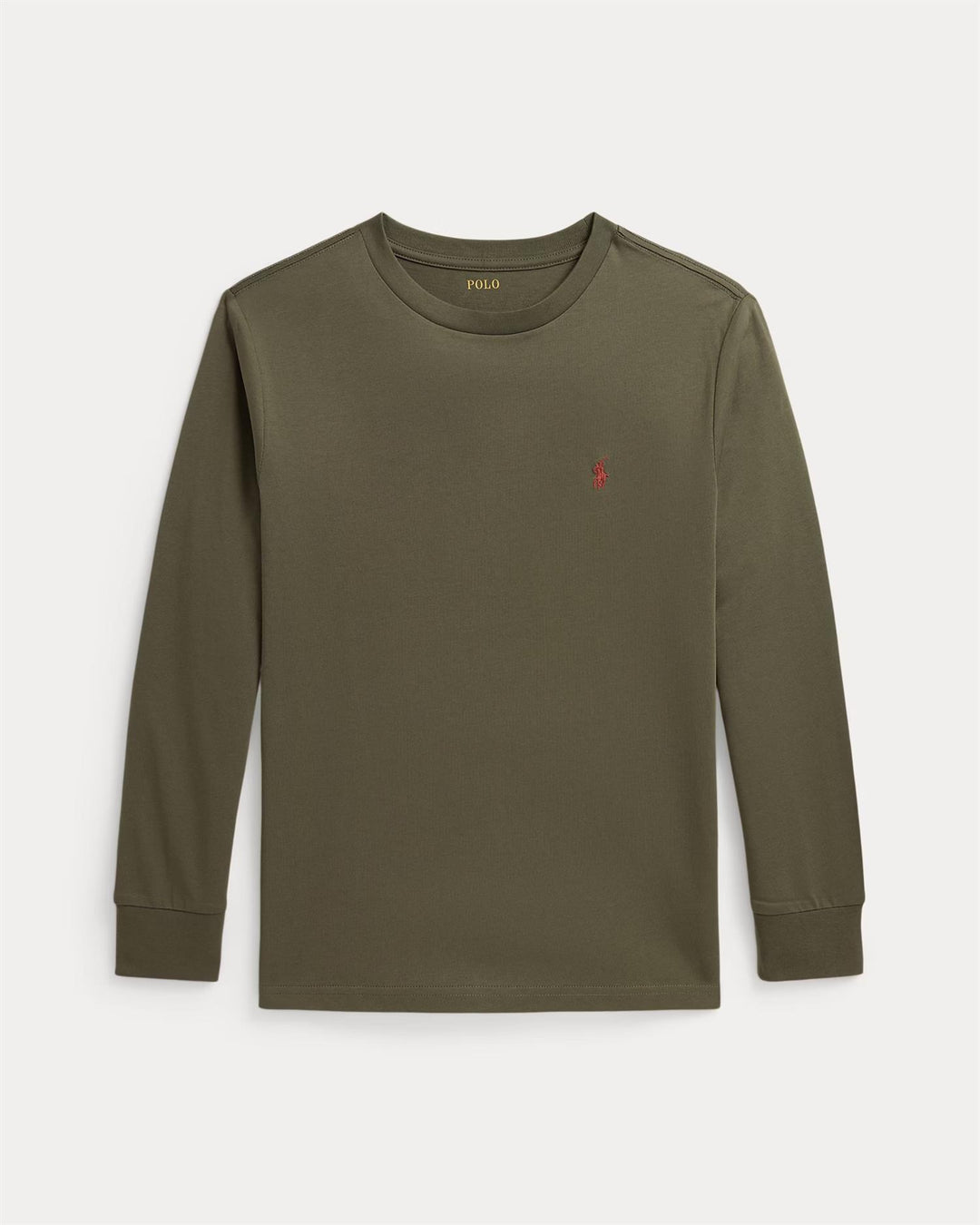 LS CN-KNIT SHIRTS-T-SHIRT  Crs Olv