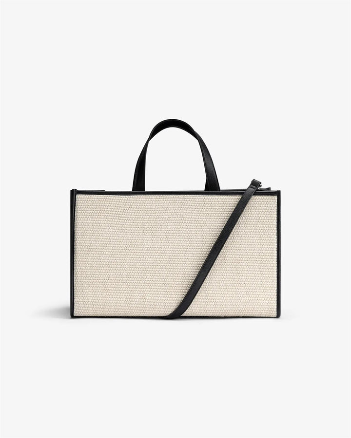 Iben Straw Bag M  Sunlit Straw