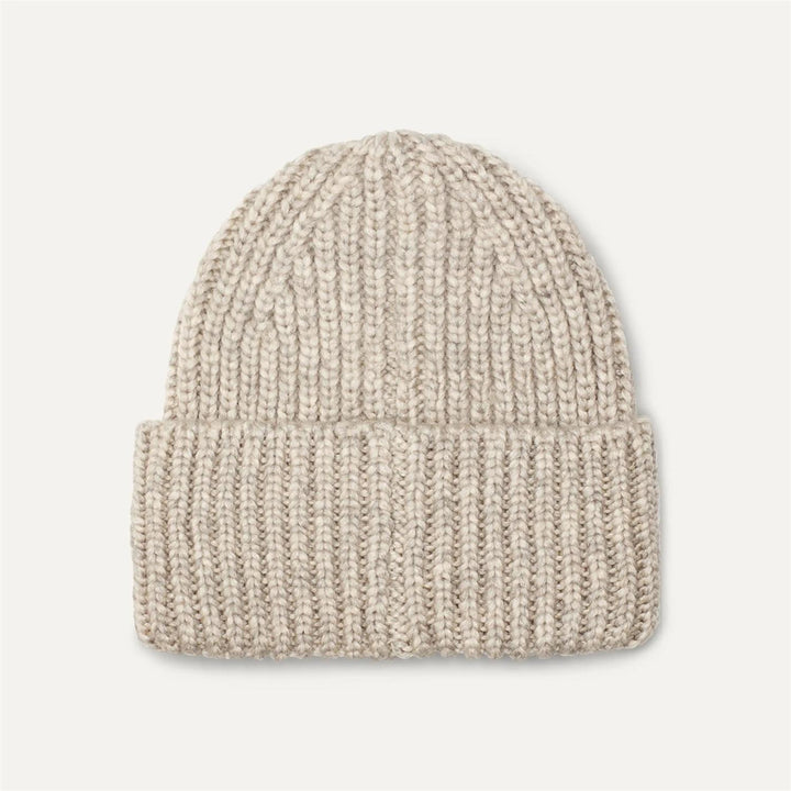 Chunky Rib beanie  Light Grey