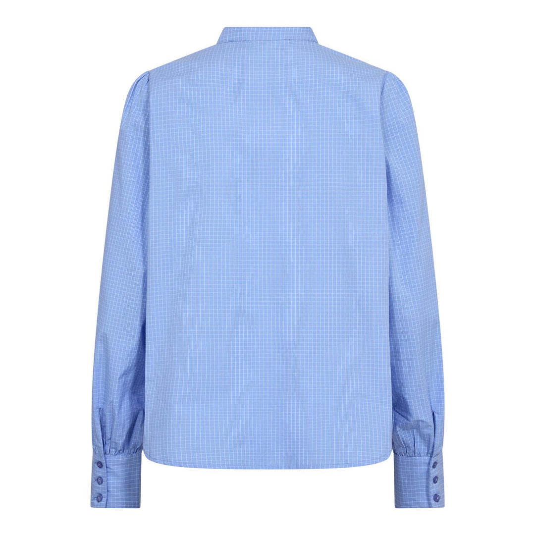 ElonaCC Check Shirt  Pale Blue