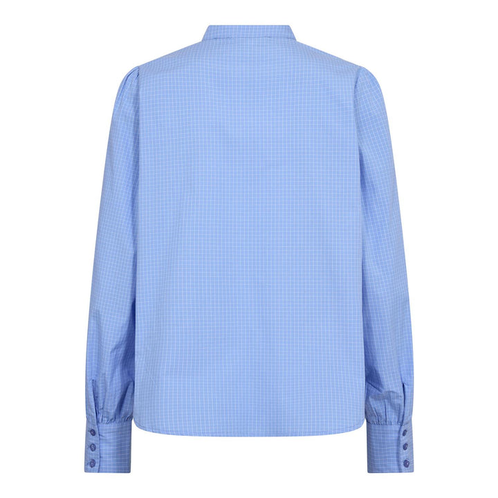 ElonaCC Check Shirt  Pale Blue