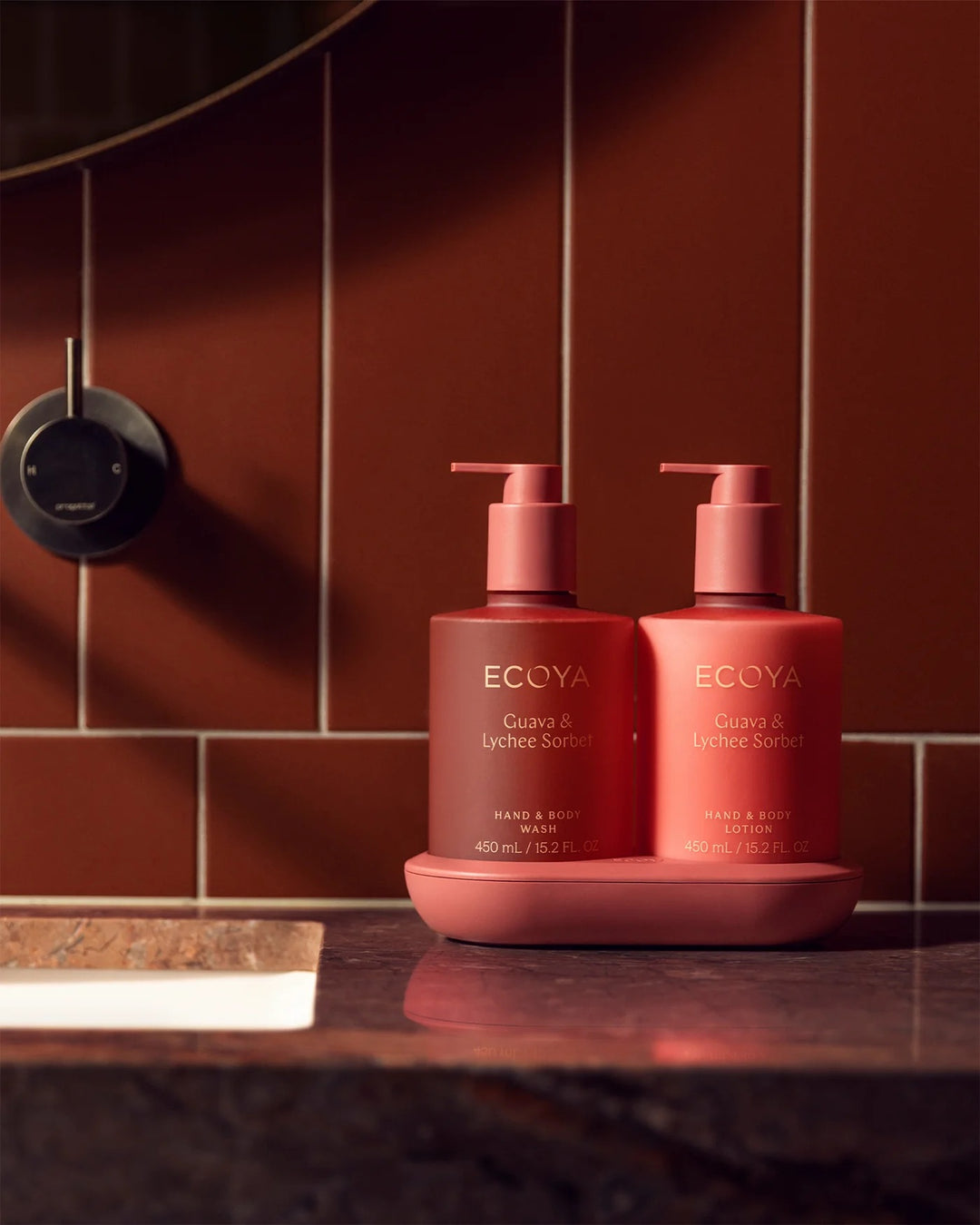 Giftset 2x450ml with tray  Guava & Lychee Sorbet