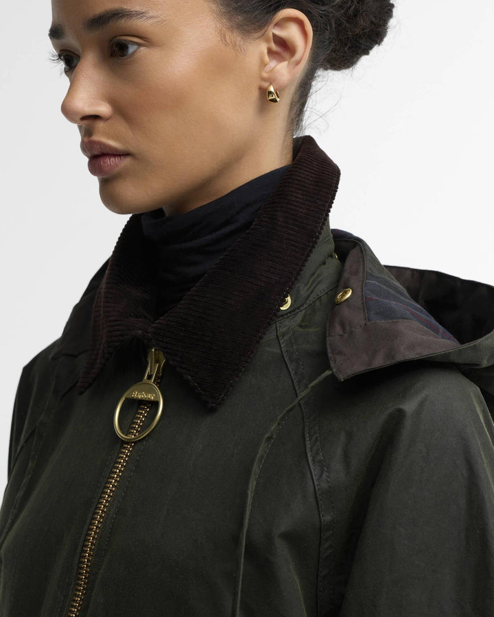 Carville Wax Jacket  Oliven