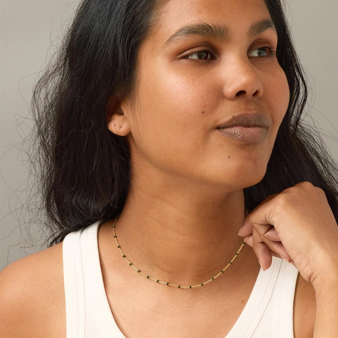 Necklace, Lola  Khaki