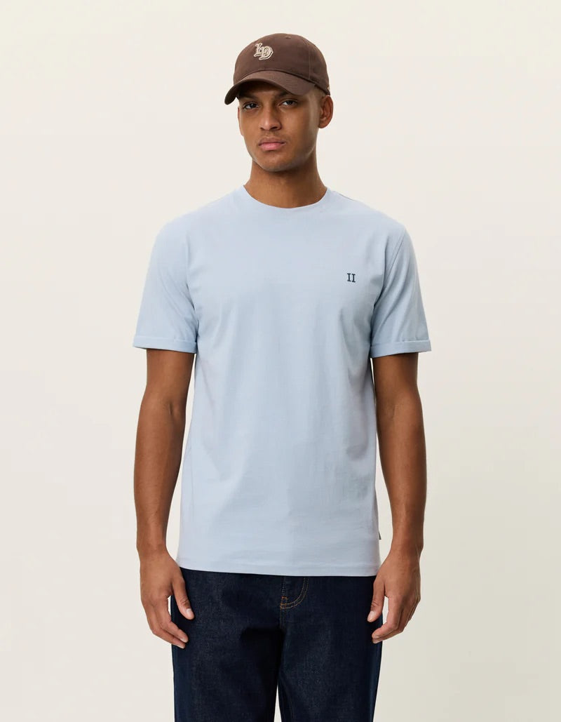 NORREGAARD CONTRAST T-SHIRT  Blue Fog