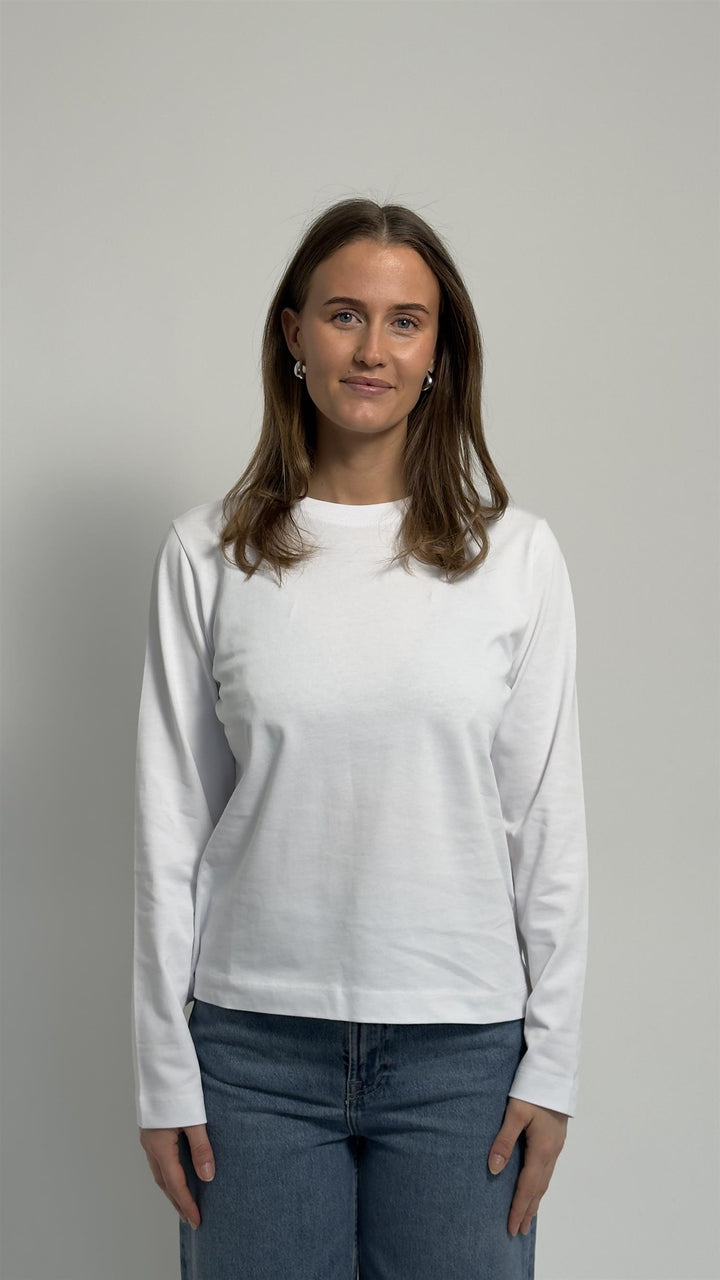 Sacamino Ls T-Shirt  White