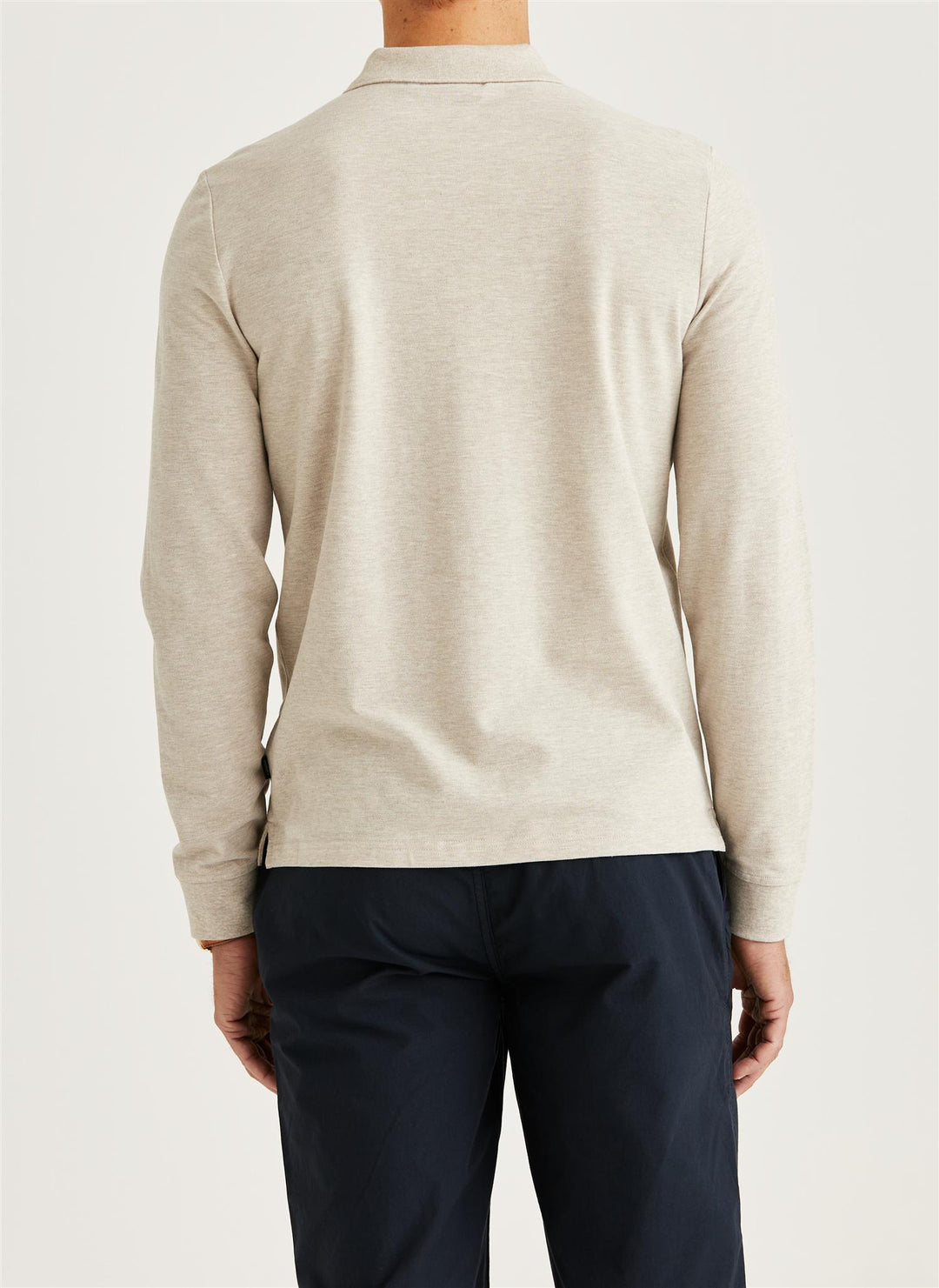 Camden LS Polo Shirt  Khaki