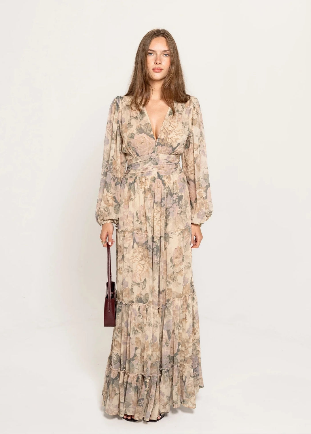 Noor Maxi Dress Vintage Mauve  Vintage Mauve