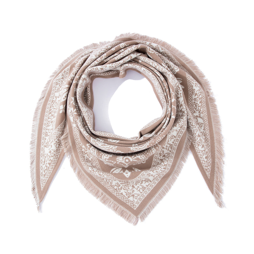 Nepal Rag Sjal Beige